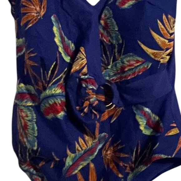 TROPICAL ONE PIECES SWIMSUIT - Picture 3 of 3